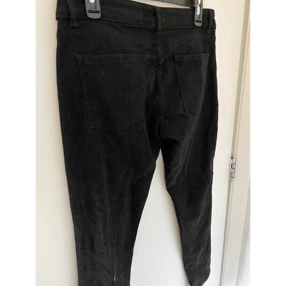 DL1961 Amanda Lowrise Skinny Riker Black‎ Jeans 30